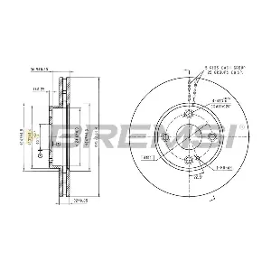 BREMSI CD8861V