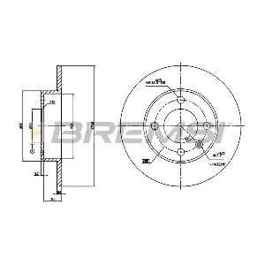 CD7233S BREMSI