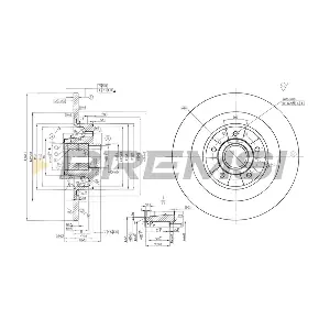 CD7386S BREMSI