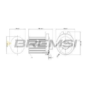 BREMSI FA1677