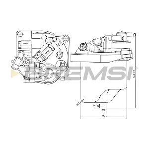 BREMSI FE0223