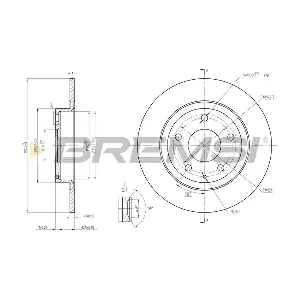 BREMSI CD8477S