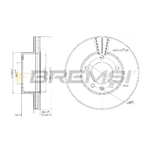 BREMSI CD7217V