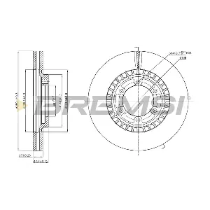 CD7269V BREMSI