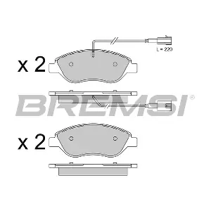BREMSI BP3507