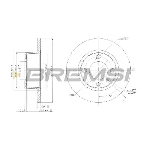 BREMSI CD6840S