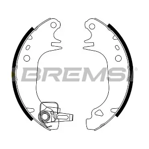BREMSI GF0416