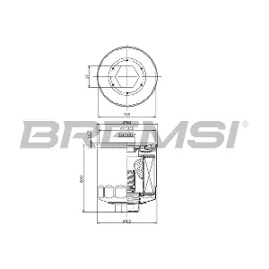 BREMSI FL0023