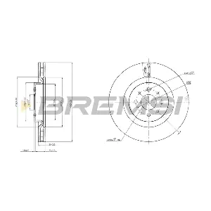 BREMSI CD7742V