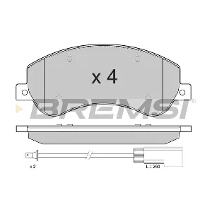 BREMSI BP3274