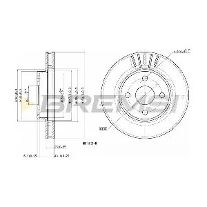 BREMSI CD7309V