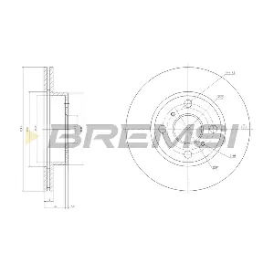 BREMSI CD6775V