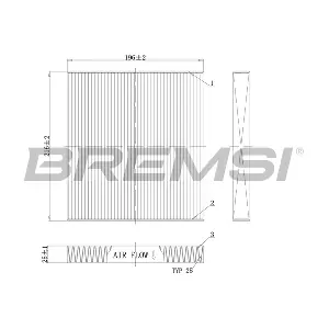 BREMSI FC0988C