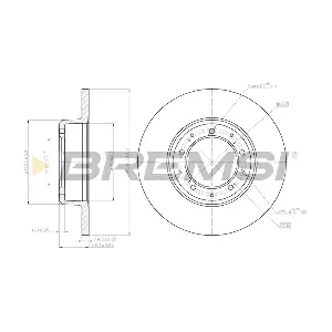 BREMSI CD8083S