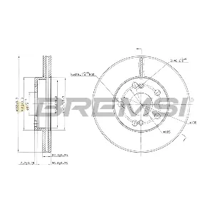 CD7167V BREMSI