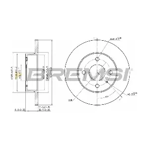 BREMSI CD6127S