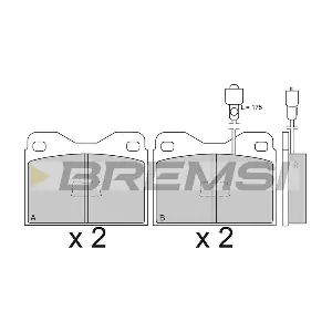 BREMSI BP2098