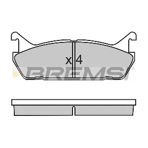 BREMSI BP2488