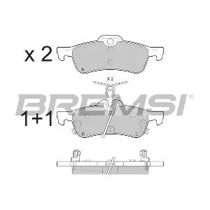 BREMSI BP3528