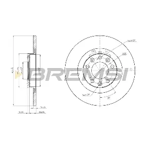 BREMSI CD8654S