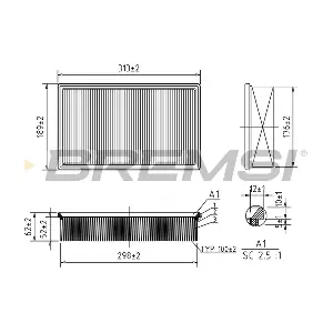 FA1365 BREMSI