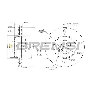 CD7207V BREMSI