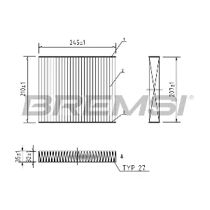 FC0094A BREMSI