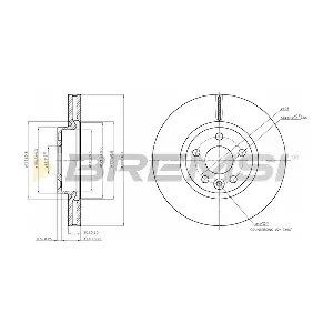 BREMSI CD7567V