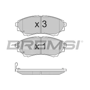 BREMSI BP3232