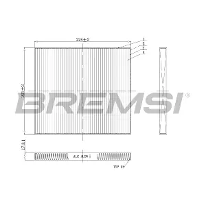 BREMSI FC0447