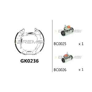 BREMSI GK0236