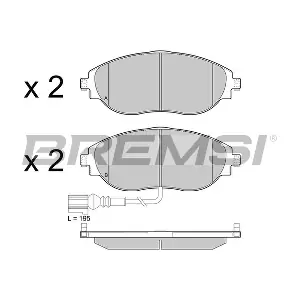 BREMSI BP3474