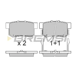 BREMSI BP2483