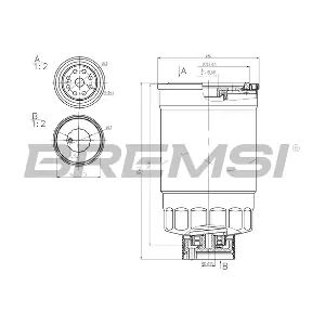 BREMSI FE0348