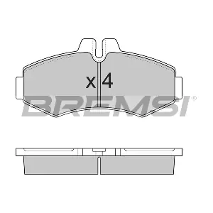 BREMSI BP2821