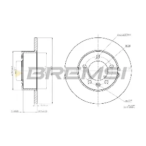CD7975S BREMSI
