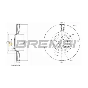 CD8598V BREMSI