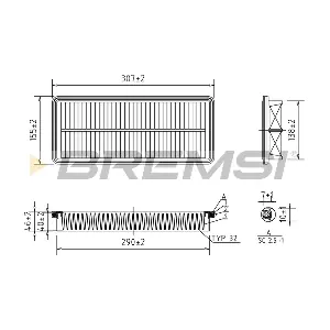 FA1408 BREMSI