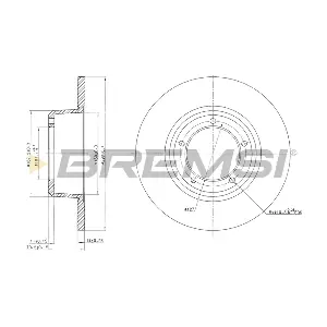 BREMSI CD6246S