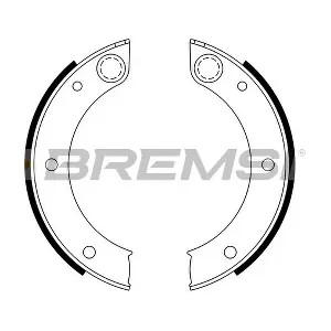 BREMSI GF0396