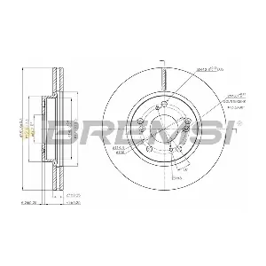 BREMSI CD7539V
