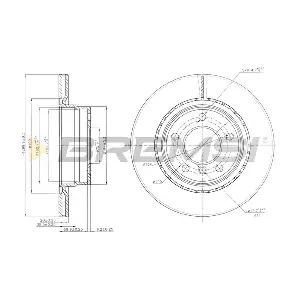 CD7549V BREMSI
