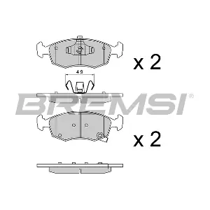 BP3553 BREMSI