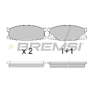 BREMSI BP3066