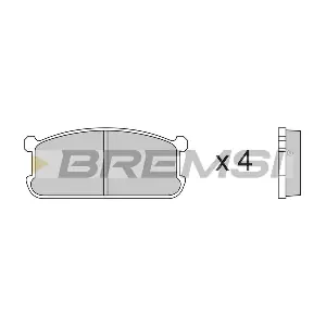 BREMSI BP2192