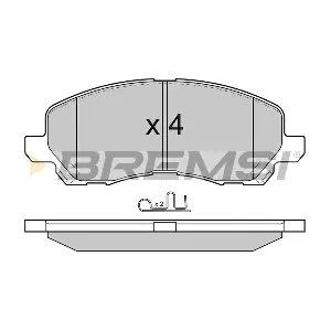 BREMSI BP3080