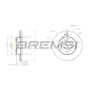 CD7960V BREMSI