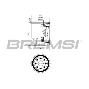 BREMSI FL0025