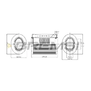 BREMSI FA0526