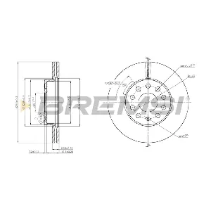 CD8400V BREMSI